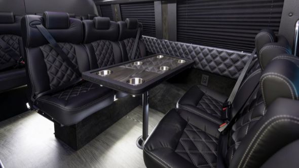concord 10 passenger sprinter van interior