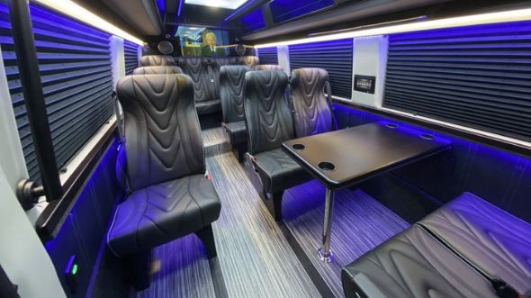 concord 18 passenger sprinter van interior