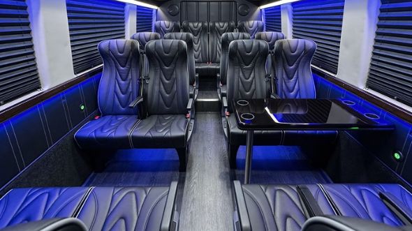 concord 20 passenger sprinter van interior