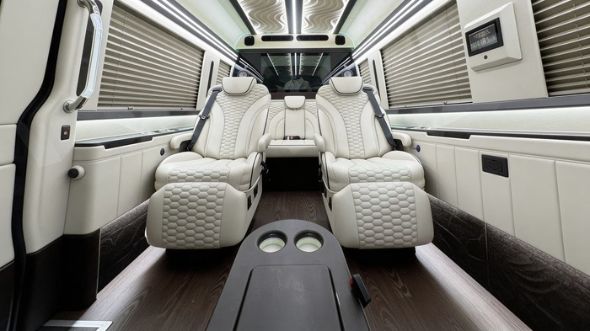 concord 8 passenger sprinter van interior