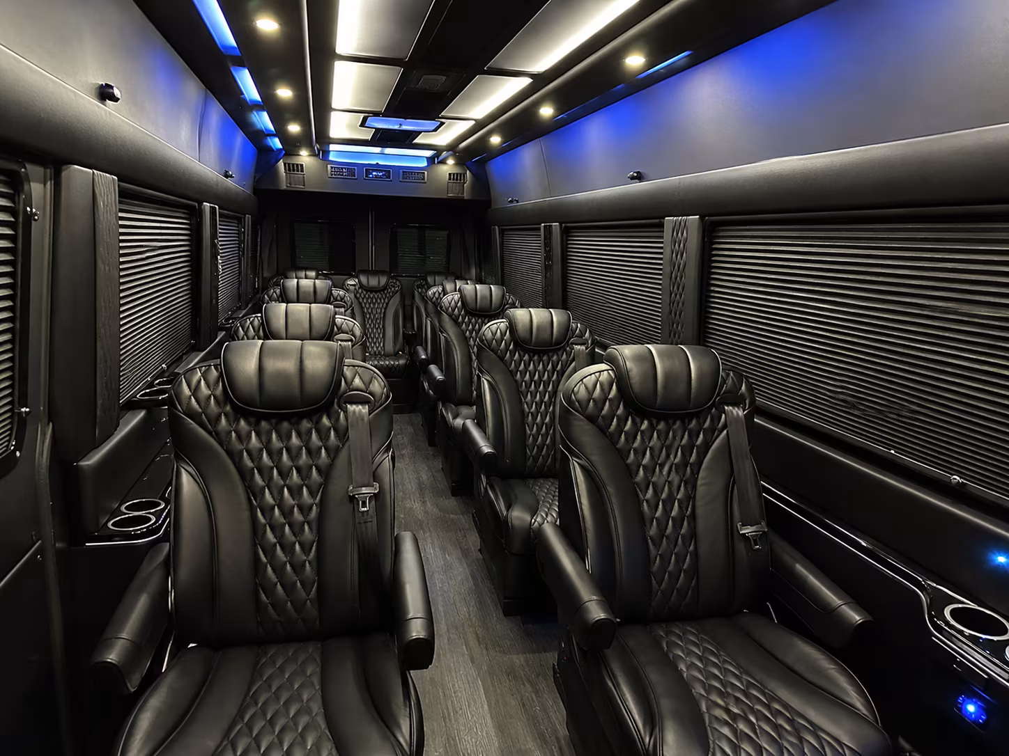 concord 10 passenger sprinter van inside