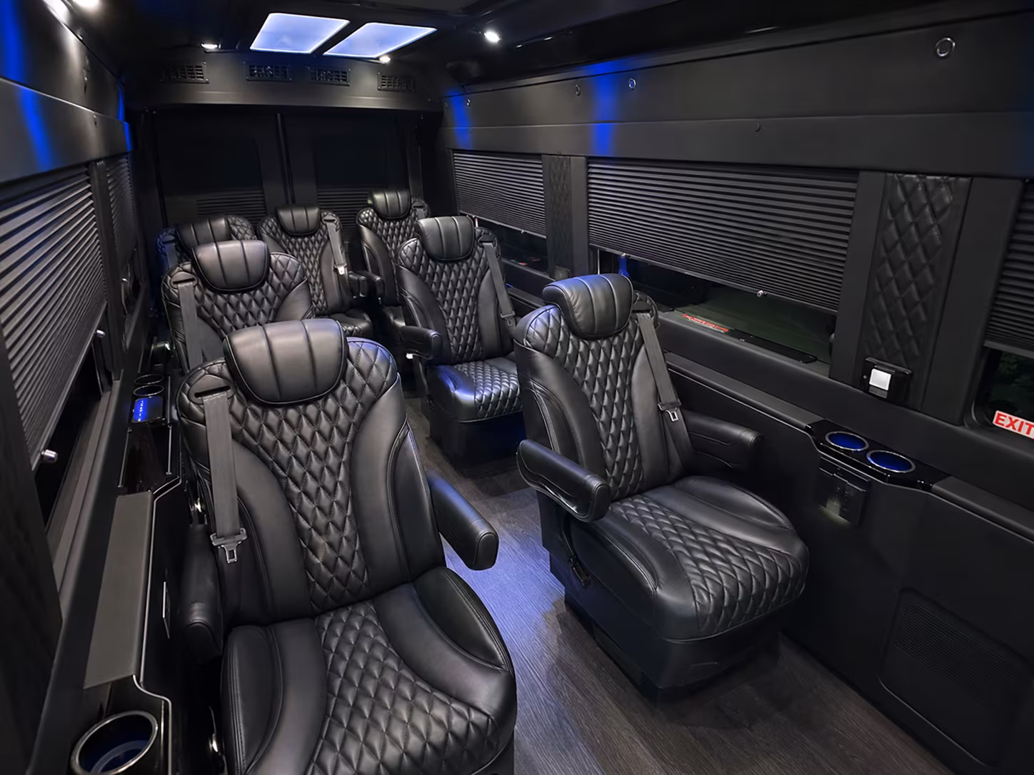 concord 12 passenger sprinter van inside