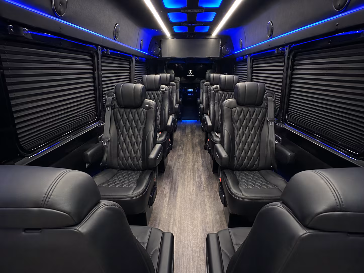 concord 12 passenger sprinter van interior