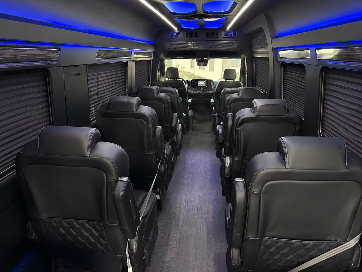 concord 15 passenger sprinter van inside