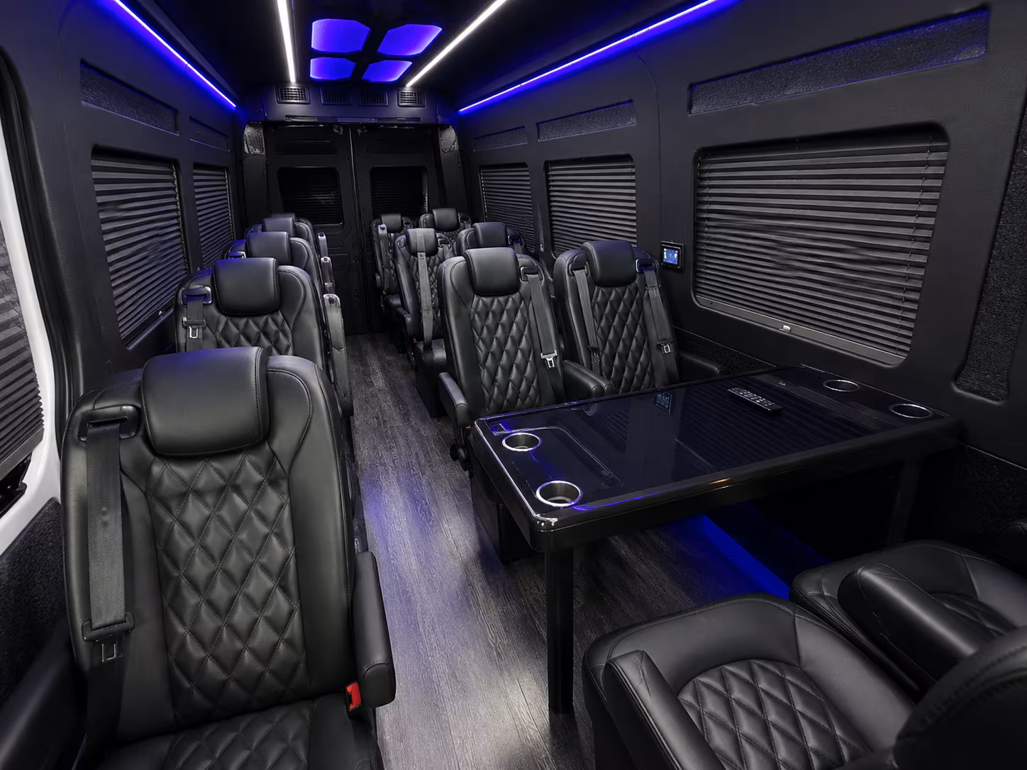 concord 18 passenger sprinter van interior