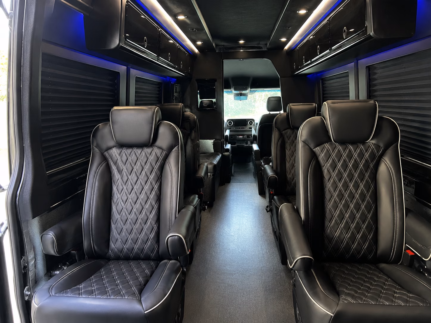 concord 8 passenger sprinter van interior