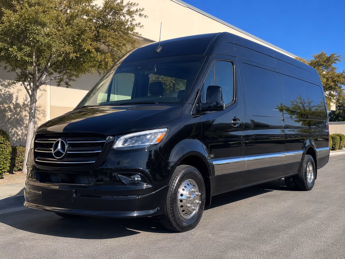 concord prom sprinter rental