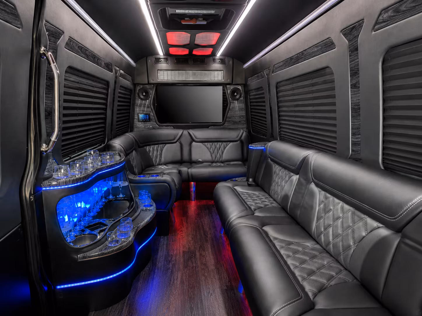 concord sprinter limousine interior