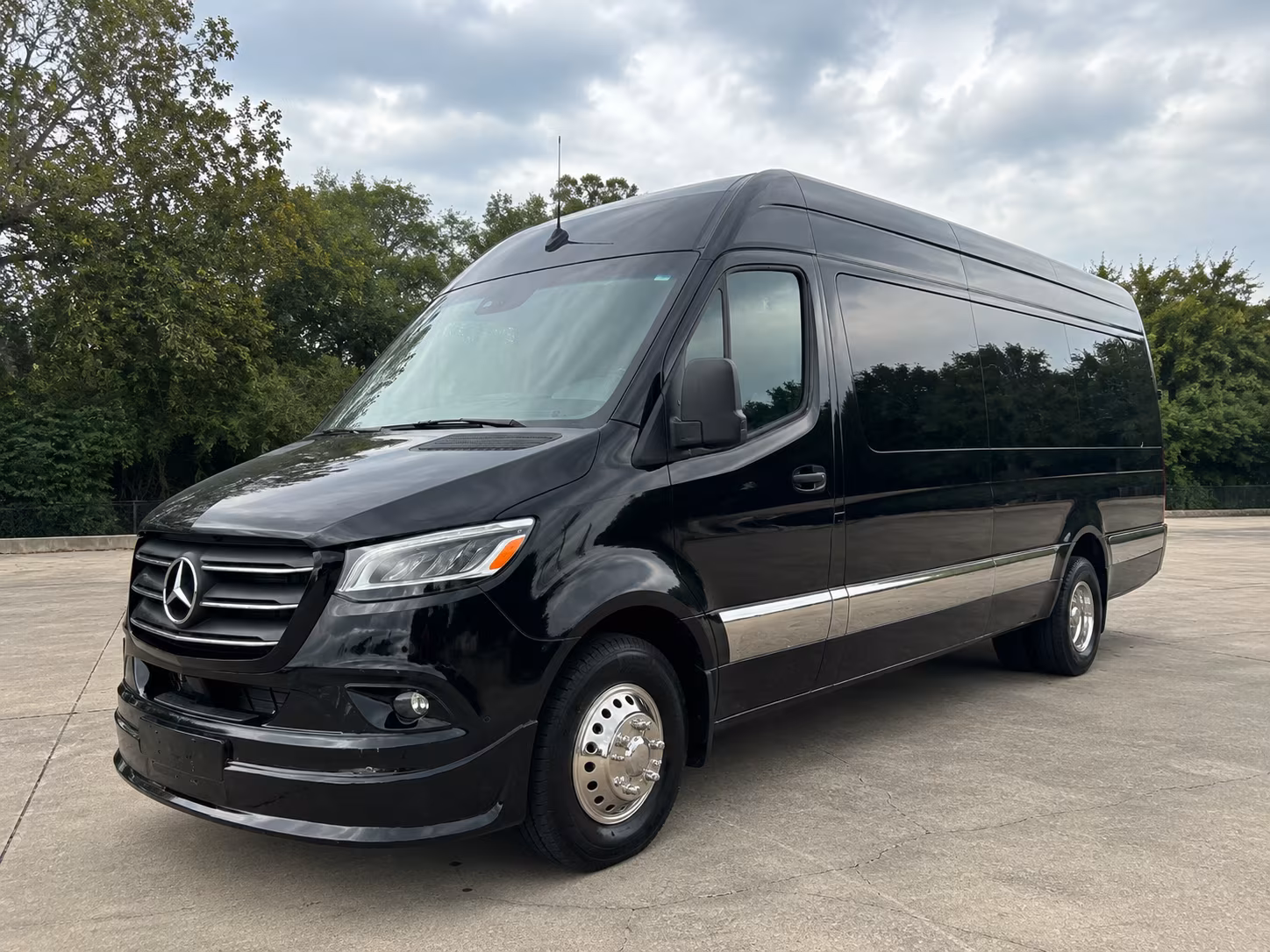 concord sprinter van booking step 1