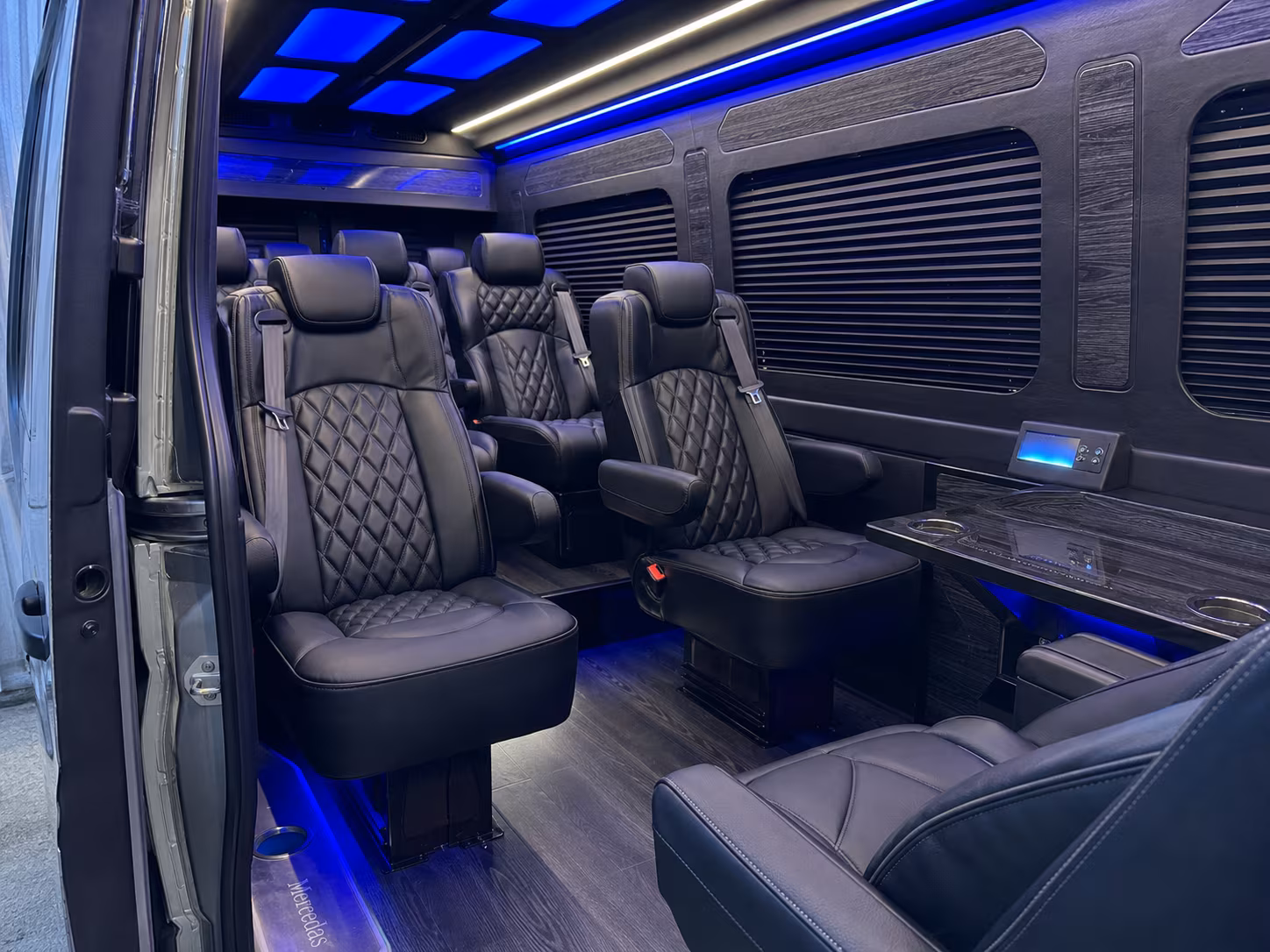 sprinter van transportation for groups and events across concord